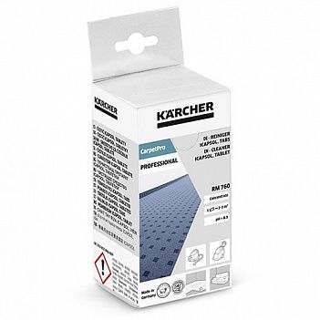 Засіб для чищення килимів Karcher CarpetPro iCapsol RM 760 у таблетках 16шт. (6.295-850.0)