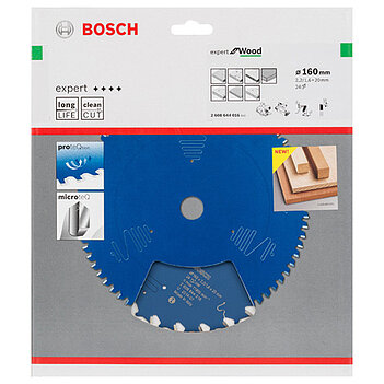 Диск пиляльний по дереву Bosch Expert for Wood 160х1,6x20 мм (2608644016)