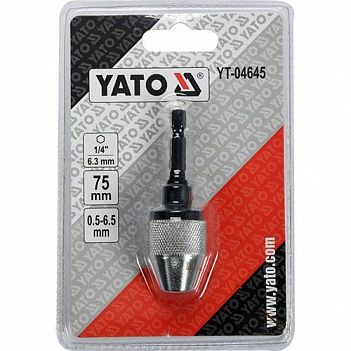 Швидкозатискний патрон Yato 0,5-6,5мм (YT-04645)