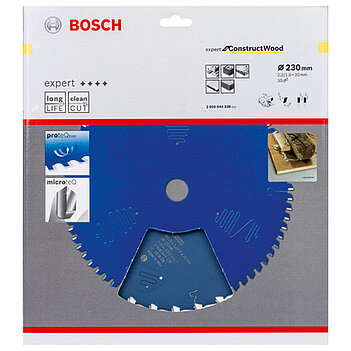 Диск пильный по дереву Bosch Expert for Construct Wood 230x30х1,6мм (2608644338)