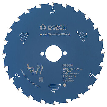 Диск пиляльний по дереву Bosch Expert for Construct 190х1,3x30мм (2608644139)