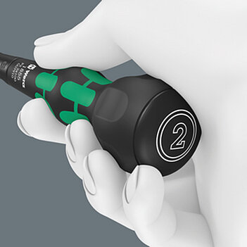 Отвертка крестовая WERA 1834 PZ2 х 100 мм японский тип (05007910001)