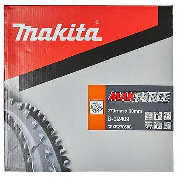 Диск пильный по дереву Makita MAKForce 270х30х1,8мм (B-32409)