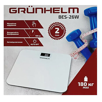 Весы напольные Grunhelm BES-26W (136087)