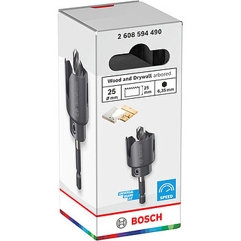 Коронка по дереву Bosch BiMetal Wood and Drywall 25 мм (2608594490)