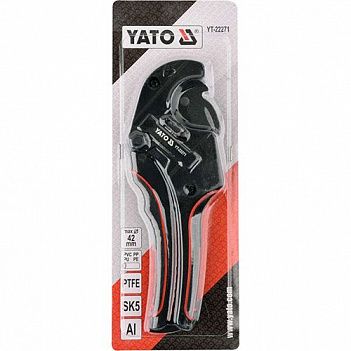 Труборіз-ножиці механічний Yato (YT-22271)