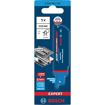 Полотно пильное по металлу Bosch EXPERT Medium-Thick Tough Metal RSB RBE S555HHC 150 мм, 1 шт. (2608902319)