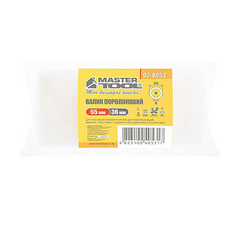 Минивалик малярный MASTERTOOL Moltopren 6х36х55 мм (92-8053)