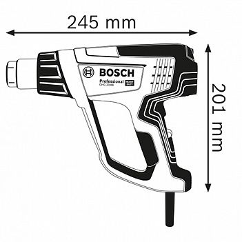 Термоповітродувка Bosch GHG 23-66 Professional (06012A6301)
