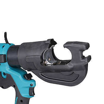 Гідравлічний обтискач кабелю акумуляторний Makita + акумулятор 2 шт. + зарядний пристрій (SET-DTC302ZK)