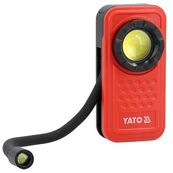 Ліхтар акумуляторний Yato 3,7 В (YT-08554) Ліхтар акумуляторний Yato 3,7 В (YT-08554)