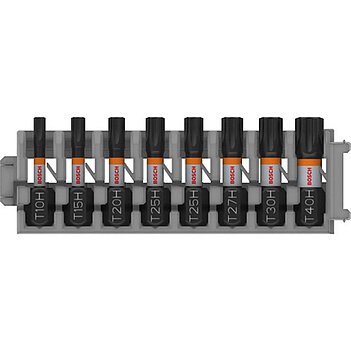 Набір біт ударних Bosch PRO TH Impact 1/4" 8 шт. (2608521U56)