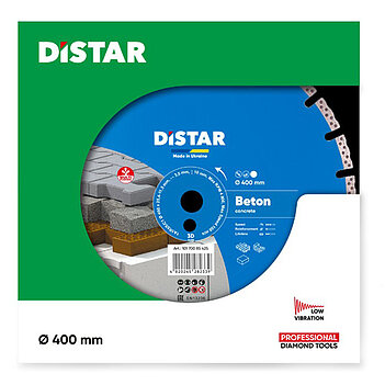 Диск алмазний сегментований Distar 1A1RSS/C1 HIT 400x25,4x3,5 мм (10170085425)