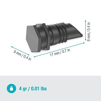 Заглушка для шлангів Gardena Micro-Drip-System 10 шт. (13215-20.000.00)