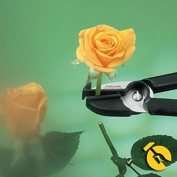 Ножиці садові с захватом для троянд Fiskars (111160)