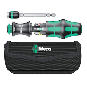 Викрутка з набором біт WERA Kraftform Kompakt 20 Tool Finder 1 7 шт. (05051016001)