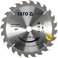 Диск пиляльний по дереву Yato 190х20,0 мм (YT-60634)