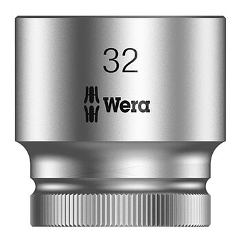 Головка торцевая 6-гранная WERA Zyklop 8790 HMC Cr-V 1/2" 32 мм (05003617001)