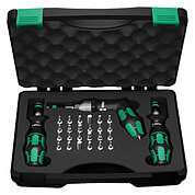 Отвертка динамометрическая с набором бит WERA Kraftform 7440/41/42 0.3-6.0 Нм 27 шт. (05074739001)