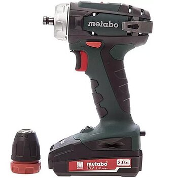 Аккумуляторная дрель-шуруповерт Metabo BS 18 QUICK SET (602217710)