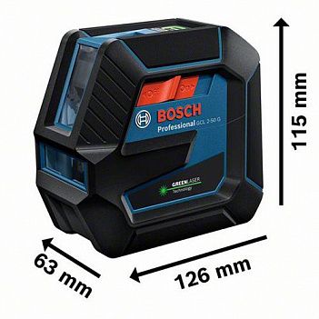 Нівелір лазерний Bosch GCL 2-50 G + RM 10 (0601066M00)