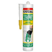 Герметик акриловый универсальный SOUDAL 280мл серый (159113)