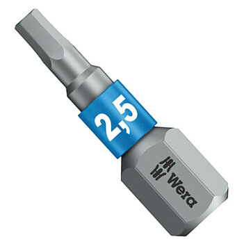 Бита Hex WERA 840/1 BTZ 1/4" 2,5 мм 1 шт. (05056682001)