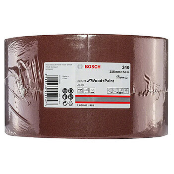 Наждачная бумага Bosch J450 Expert for Wood and Paint P240 115мм х 50м (2608621489)