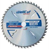 Диск пильный по дереву WellCut Standard 300х32,00мм (WS483000)