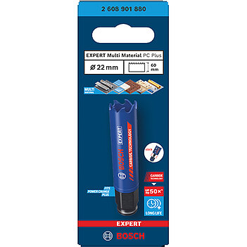 Коронка універсальна Bosch Expert Material PC Plus 22 мм (2608901880)
