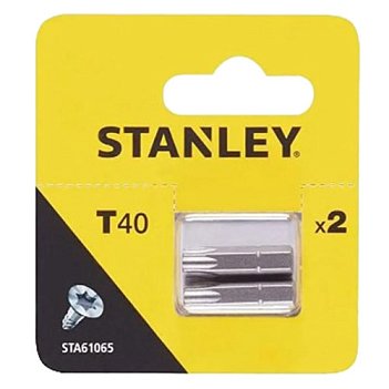 Бита Torx Stanley 1/4" T40 2шт (STA61065)