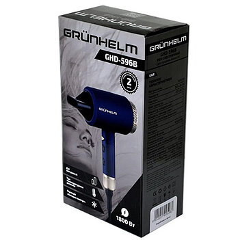 Фен Grunhelm GHD-596B 1800 Вт (116782)