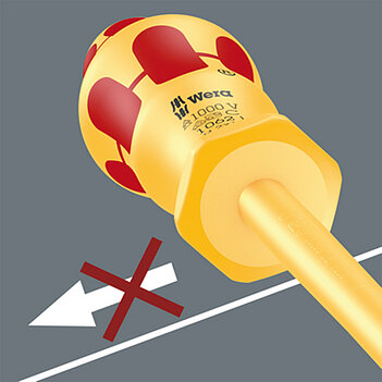 Набір викруток діелектричних WERA Kraftform Pozidriv 1060 i/1065 i/6 VDE 6 шт. (05051576001)
