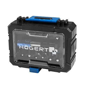 Набір біт Hoegert S2 1/4" 17 шт. (HT1S401-1)