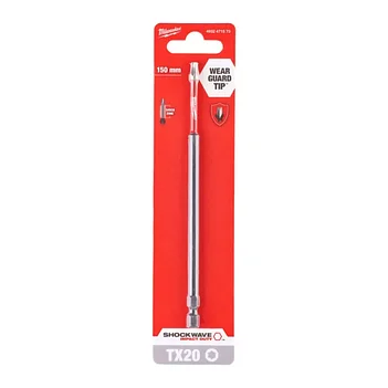 Біта ударна Torx Milwaukee Shockwave Impact Duty 1/4" TX20 1 шт. (4932471573)