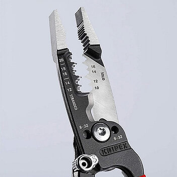 Плоскогубці KNIPEX 6в1 200 мм зі знімачами ізоляції (13 71 8)