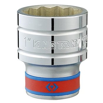 Головка торцевая 12-гранная King Tony 1/2" 1/2" (433016SR) 