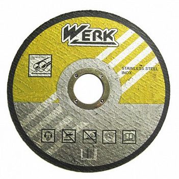 Круг відрізний по металу Werk 180х2,0х22,23 мм (46854)