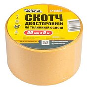 Скотч двухсторонний MASTERTOOL 50 мм х 5 м 1 шт. (77-6505)