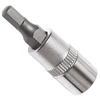 Головка торцевая с битой Hex JTC 1/4" 4мм (23604 JTC)