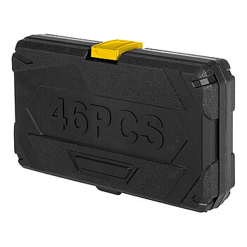 Набор инструмента TOPEX Cr-V 1/4" 46 ед. 6PT (38D640)