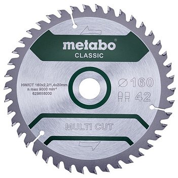 Диск пильный универсальный Metabo 160x1,4x20 мм (628658000)