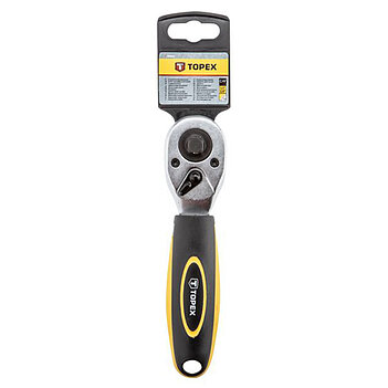 Тріскачка TOPEX Cr-V 1/2" x 3/8" 72 зубця (38D543)