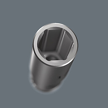 Набір головок 6-гранних подовжених WERA Belt B Deep 1 3/8" 9 шт. (05004545001)