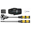 Тріскачка-молоток з переставним квадратом WERA 8002 C Koloss Set 1/2" 60 зубців з аксесуарами 5 шт. (05133862001)