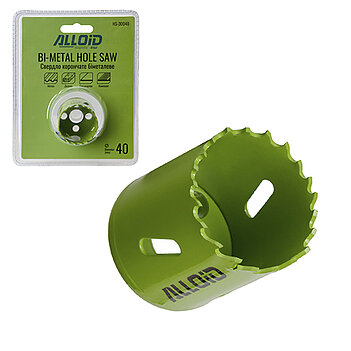 Коронка универсальная Alloid Bi-Metal 40 мм (HS-30040)