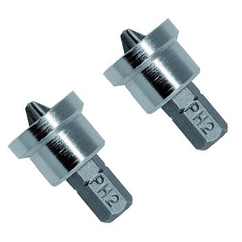 Біта Phillips для гіпсокартону Haisser 1/4" PH2 х 25мм 2шт (74183)