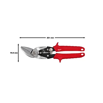 Набор ножниц по металлу Milwaukee 2 шт. (4932499017)