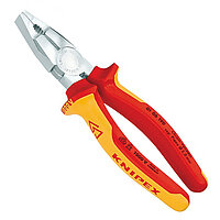 Плоскогубці діелектричні KNIPEX Cr-V VDE 1000V 190 мм (01 06 190)