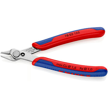 Бокорезы KNIPEX Electronic Super Knips прецизионные 125 мм (78 03 125)